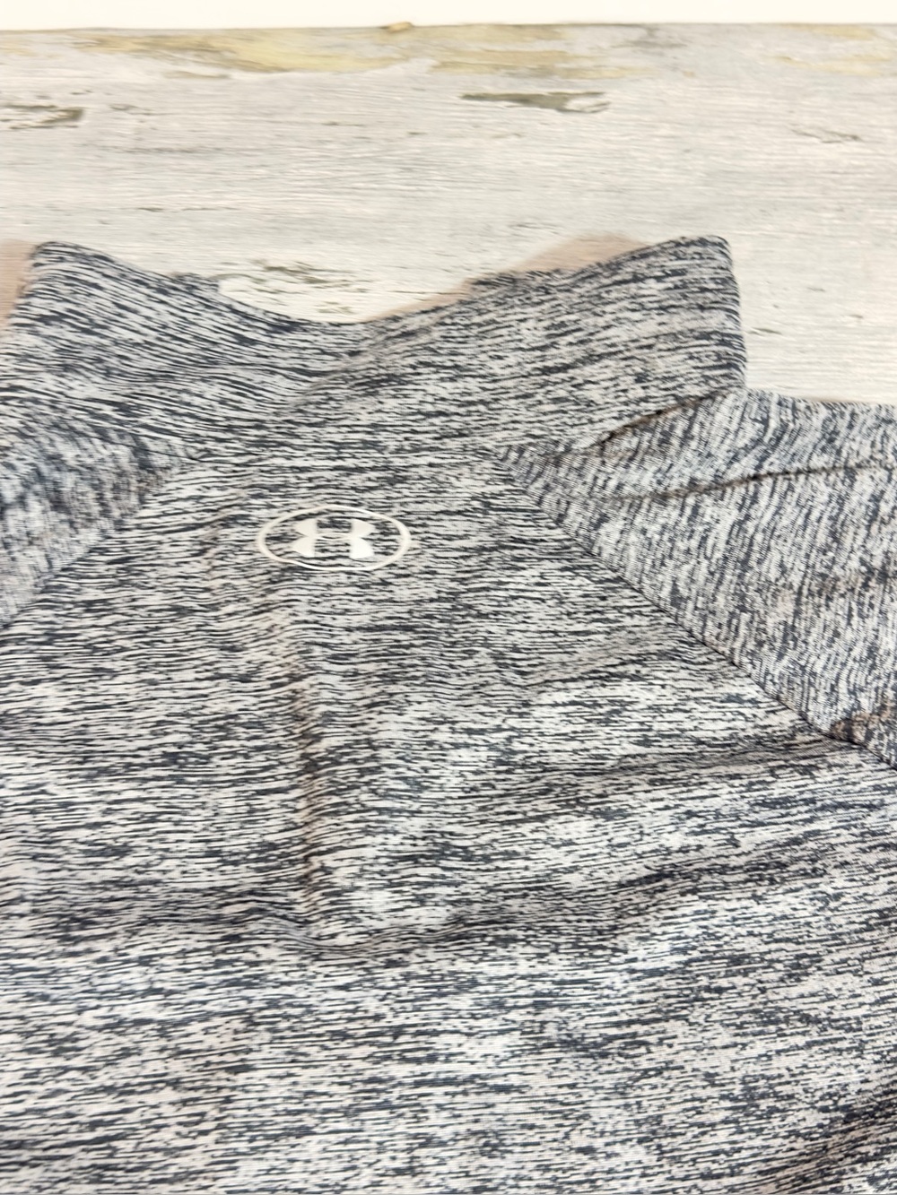 Under Armour Women's Tech Twist 1/2 Zip Pullover | Charcoal Heather Gray Size M - Picture 9 of 9